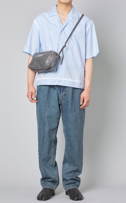 オープンショートスリーブシャツ