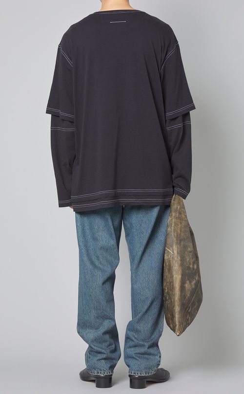レイヤードロングスリーブT