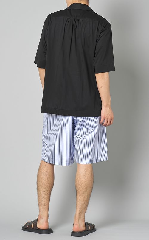 ジャージーオープンカラーシャツ