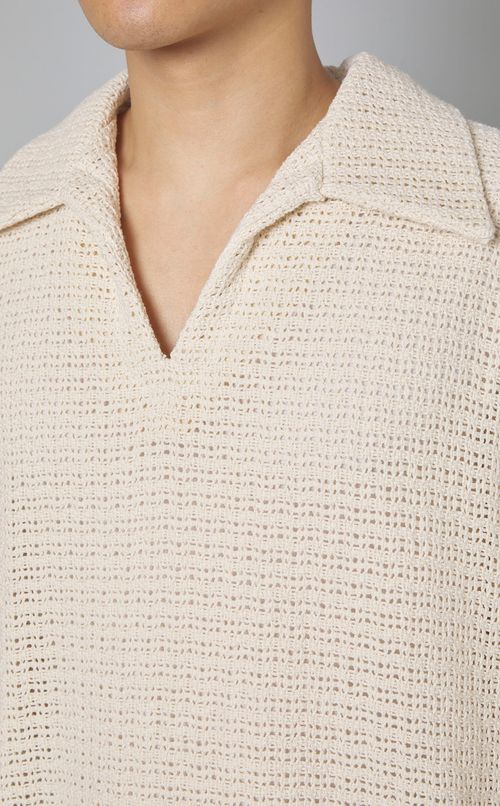 メッシュスキッパープルオーバー