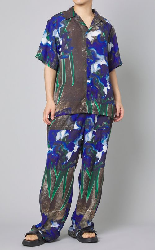 プリントドウギパンツ