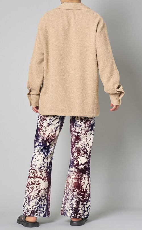 オープンカラーシャツ