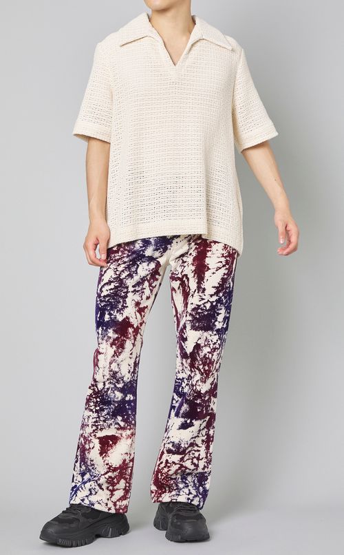 プリントジーンズ