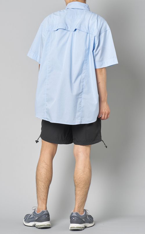 ストライプショートスリーブシャツ