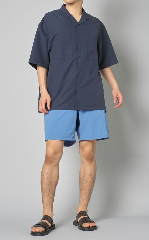 ショートスリーブシアサッカーシャツ