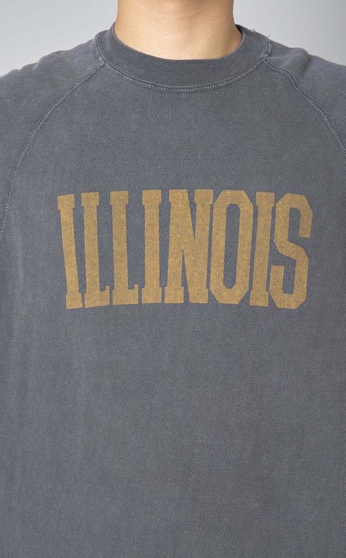 ラグランハーフスリーブロゴT