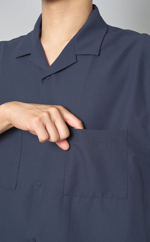 ショートスリーブシアサッカーシャツ