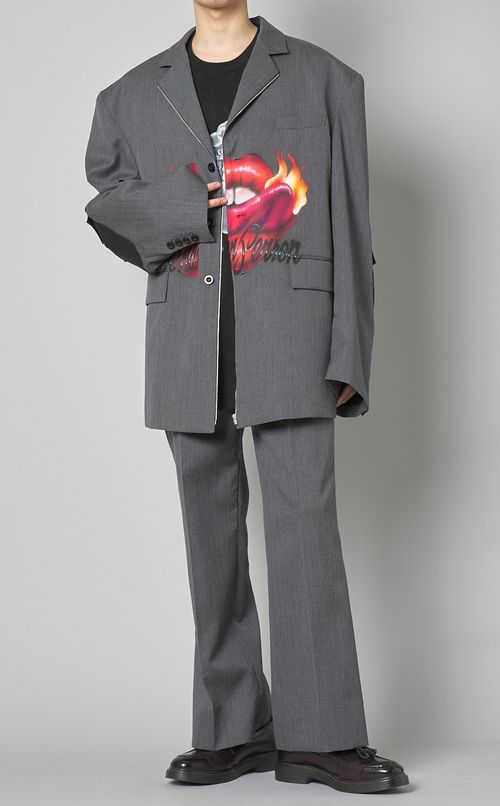 ストレートトラウザー