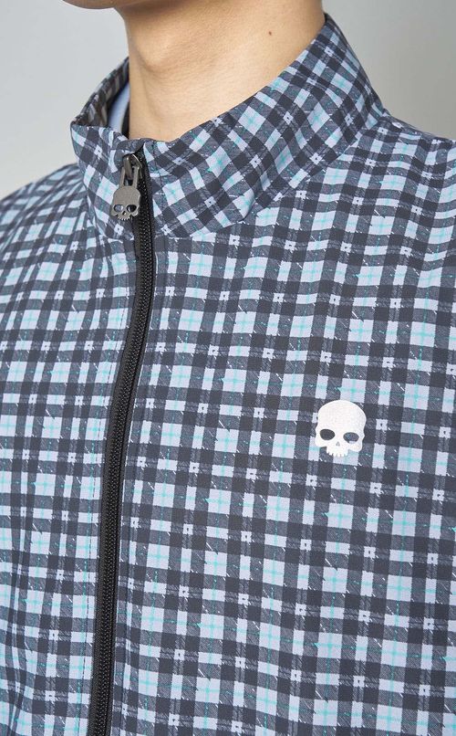 チェックグラデーションベスト