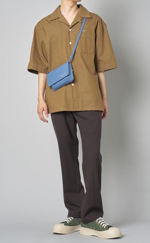 ロゴエンブロイダリーポシェット