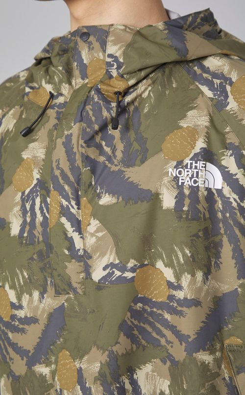 カモフラアクセスポンチョ