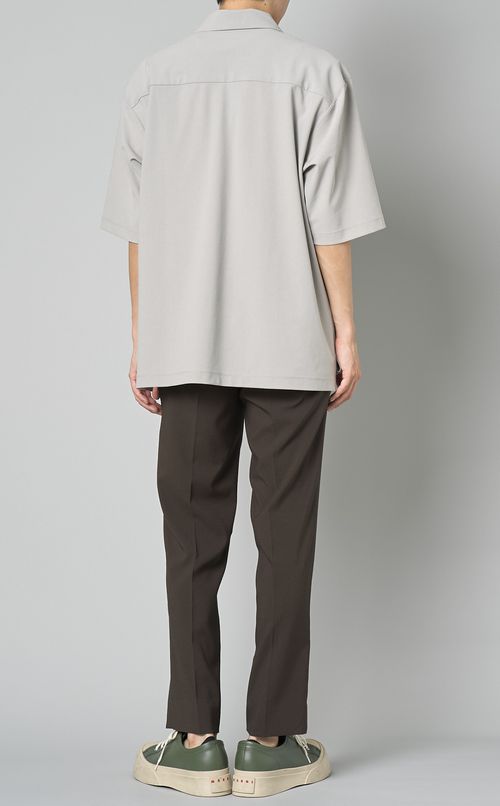 ストレッチオープンカラーシャツ