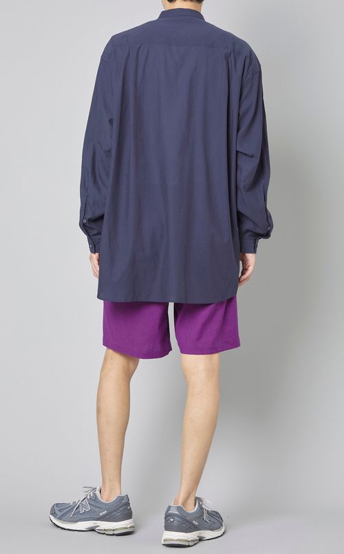 バンドカラーシャツ