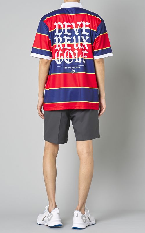 【手洗い可】ロゴボーダーポロシャツ