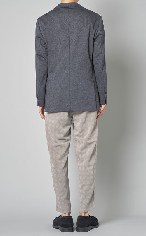 ジャガードジャージジャケット