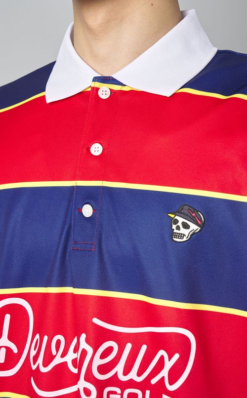 【手洗い可】ロゴボーダーポロシャツ