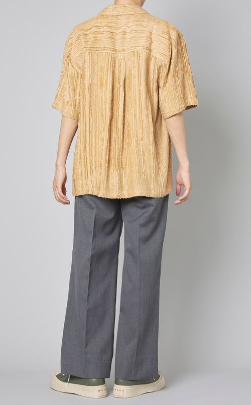 ストライプショートスリーブシャツ