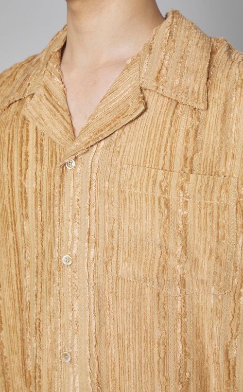 ストライプショートスリーブシャツ