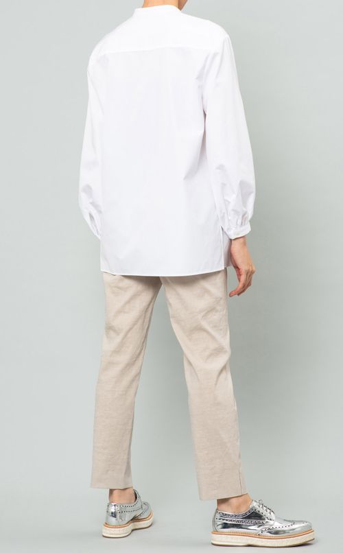 サイドスリットテーパードパンツ