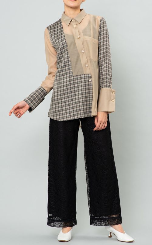 コンビアシンメトリーシャツ