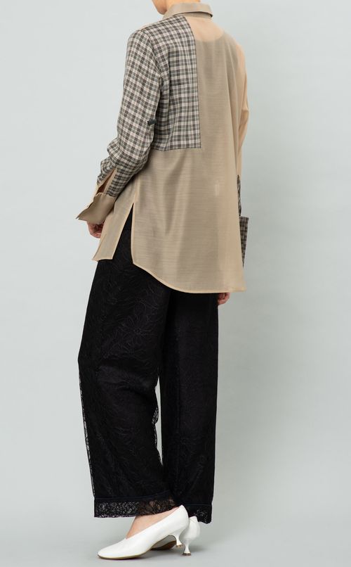 コンビアシンメトリーシャツ