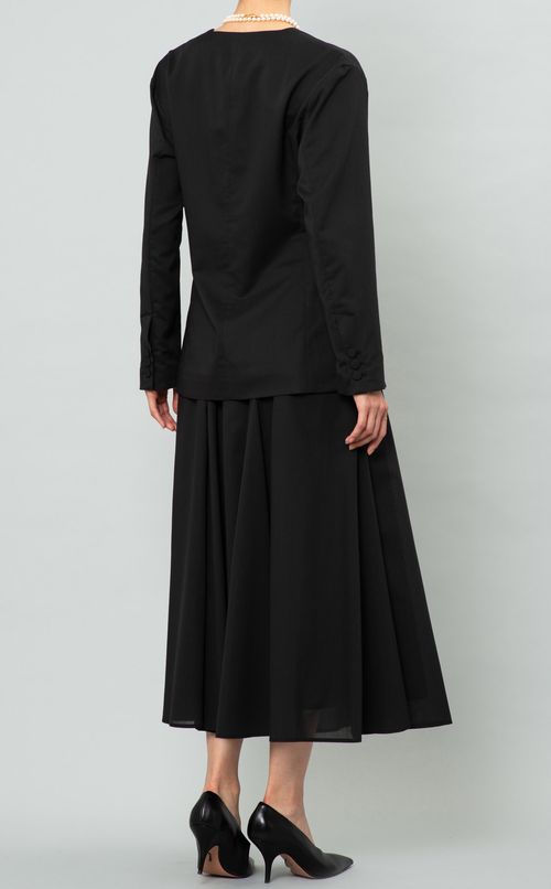 タックブラウスジャケット