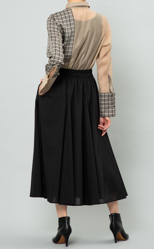 パネル切替フレアスカート