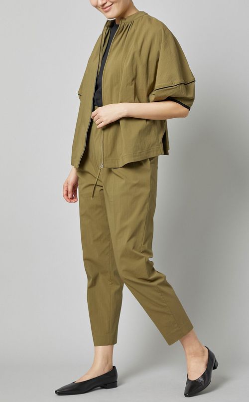 ハイウェストテーパードパンツ