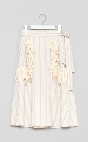 【roop】fringe skirt