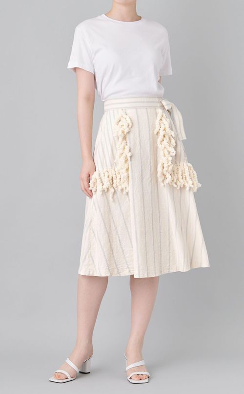 【roop】fringe skirt