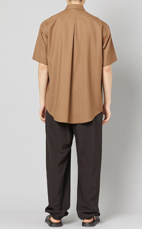 サマーウールシングルシャツ