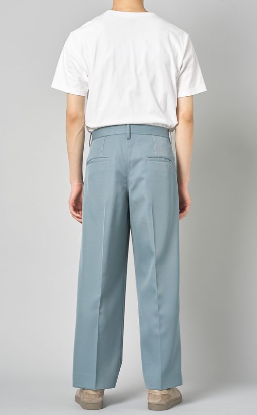 ウール2タックパンツ