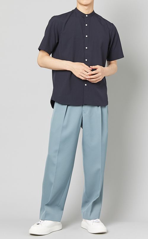 ウール2タックパンツ