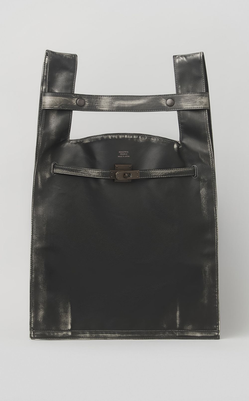 レザーラージマーケットバッグ