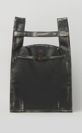 レザーラージマーケットバッグ