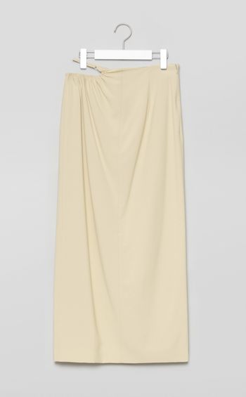 ウエストギャザーホールスカート