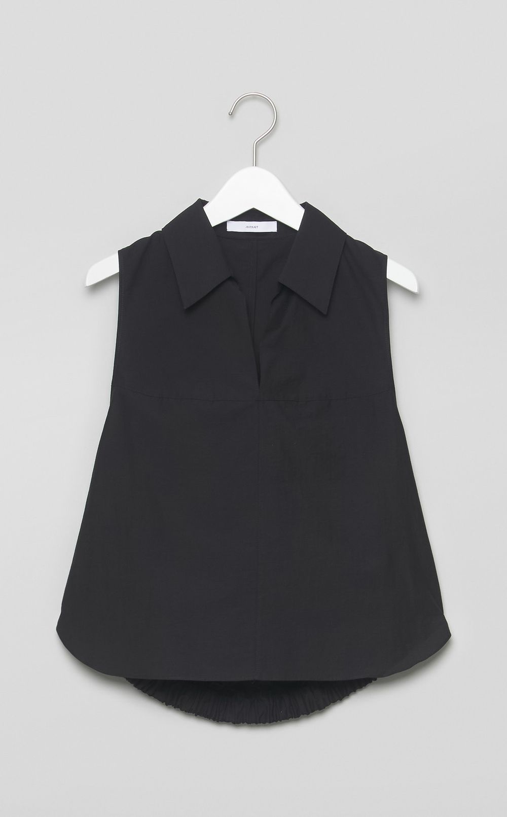 ノースリーブスキッパーボリュームシャツ