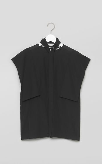 スクエアスリーブブラウス