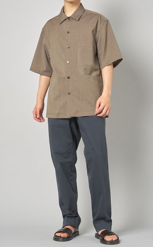 コットンストレッチドロストパンツ