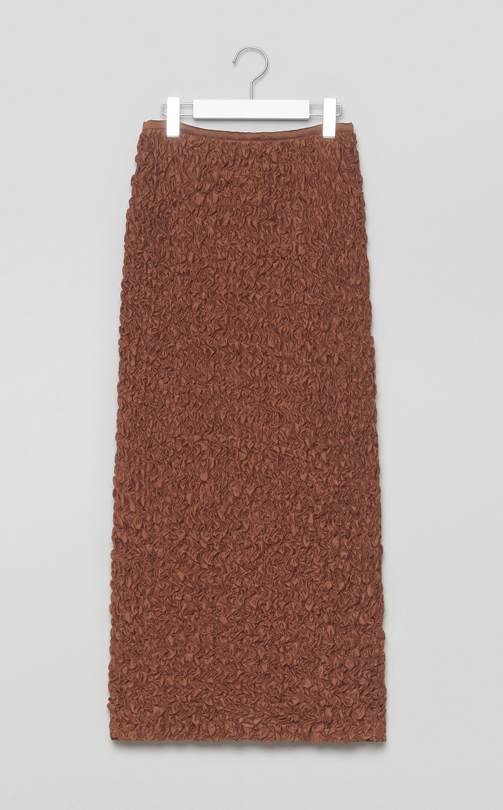 シャーリングストレートスカート