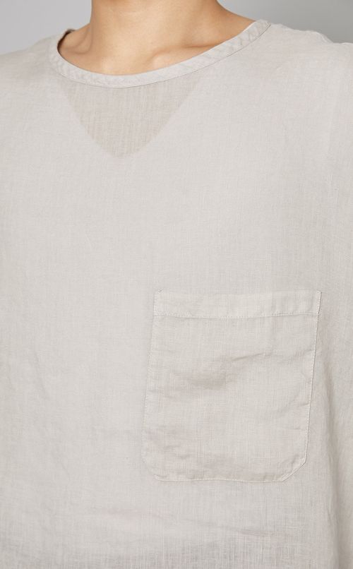 リネンポケットTシャツ