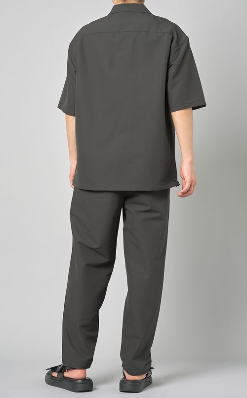 シアサッカーシャツ