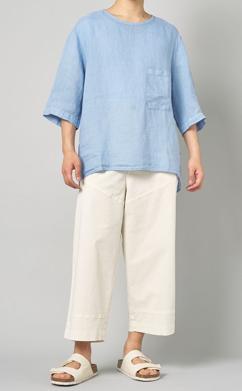 リネンポケットTシャツ