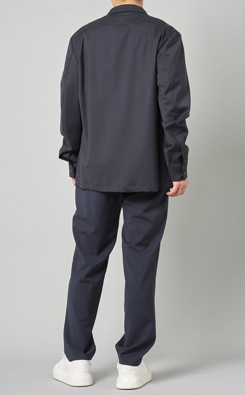 サマーウールシャツジャケット