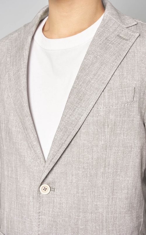 ヘリンボーン2Bジャケット