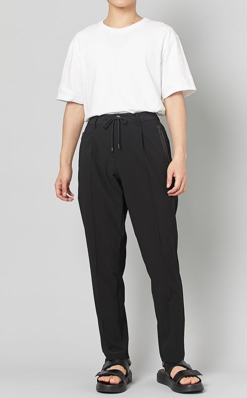 サイドジップサマートラウザー