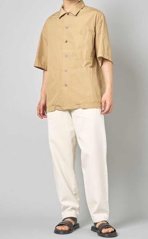 コットンチノワイドパンツ