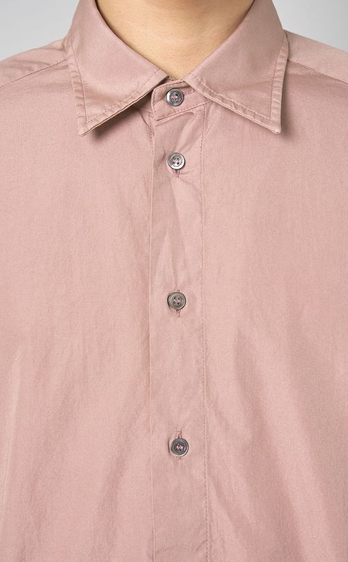 ポプリンカラーシャツ