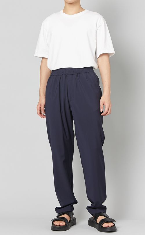 サマーウールタックイージーパンツ