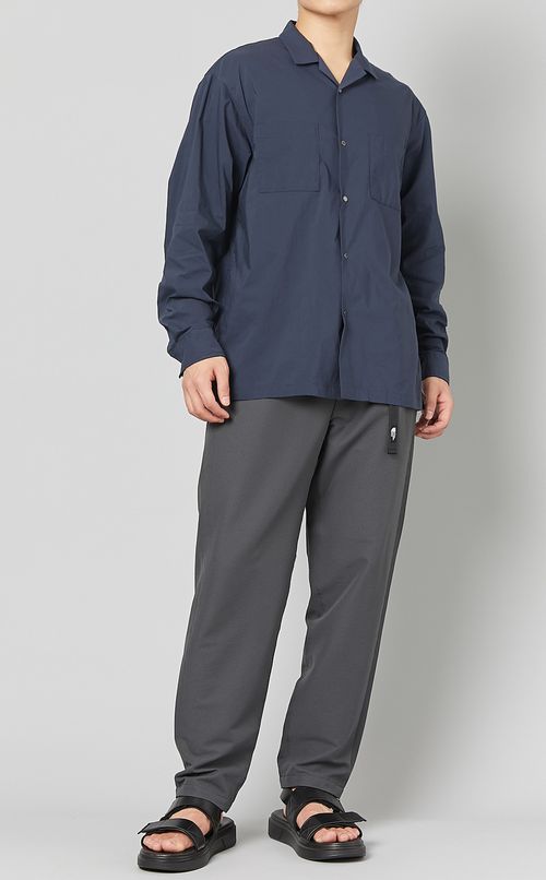 ストレッチナイロンシャツ